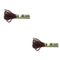 thumbnail image 4 of Naiovety Hilo de cableado de punto de cruz DIY hecho a mano no es fácil de desvanecer línea de bordado ligera brillante Deep CoffeeE898 Café ProfundoE898 2piezas, 4 of 6