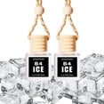 thumbnail image 3 of Car Air Freshener Diffuser, Long Lasting Black Ice Fragrance Car Freshie Revitalize Your Drive with Hanging Air Freshener Diffuser Aromatic Bliss On the Go (1pcs Black Ice), 3 of 5