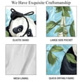 thumbnail image 4 of luoweisi Men's Beach Shorts Quick Dry Swim Trunks with Mesh Lining Panda L, 4 of 5