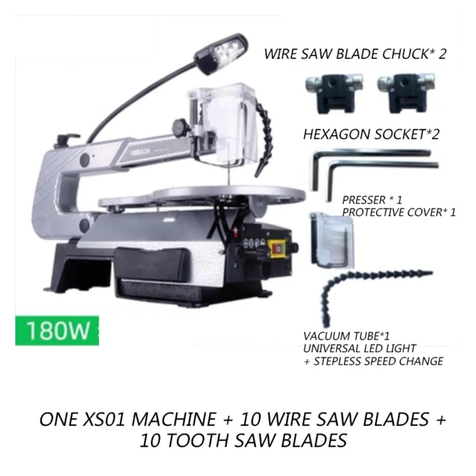 Electric Jigsaw Desktop Woodworking Wire Saw DIY Pull Saw Wire Saw Carving Saw Tool Ji nerating Circular Saw