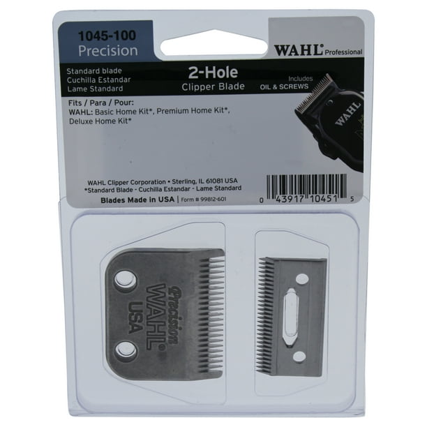 WAHL Professional 2-Hole Precision Clipper Blade - Model # 1045-100 - 1