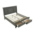 thumbnail image 5 of Pemberly Row Modern 5PC King Bedroom Set Made with Wood & Rustic Gray Finish, 5 of 19