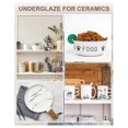 thumbnail image 3 of 2 Pcs Underglaze Pen Underglaze compatible Ceramics Ceramic Writing Pen Underglaze Permanent Porcelain Colored Pen (Black)-cheng du, 3 of 5