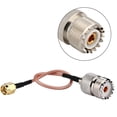 thumbnail image 3 of SO239 UHF female to SMA female adapter+pigtail cable antenna connector, 3 of 3