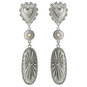 Jessica Simpson Heart Drop Earring