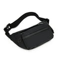 thumbnail image 1 of Sac Banane de Course pour Hommes pour Sports de Plein Air, Sac Banane Ajustable à Multiples Poches pour le Jogging, la Randonnée, le Voyage, l'Hydratation et le Rangement du Téléphone, Design Mode Durable, 1 of 8