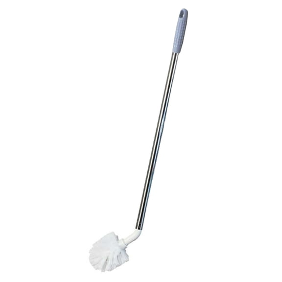 CZSCPDAW Long Handle Round Scrub Brush, Small Spherical Bristle Head with Extended Metal Reach for Deep Containers