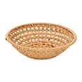 thumbnail image 1 of CAROOTU Rattan Woven Tray Convenience Store Handmade Round Basket Food Craft Rattan Tray, 1 of 6