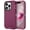 Purple Pink, variant on I-HONVA Compatible with iPhone 13 Pro Max Case,3-Layer Military Grade Drop Protection Anti-Slip Bumper Rugged Shockproof Dustproof Protection 6.7 inch Phone Case,Black