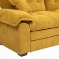thumbnail image 3 of [Modern Simple Chenille Loveseat 84" with Memory Foam and 2 Pillows for Living Room], 3 of 20