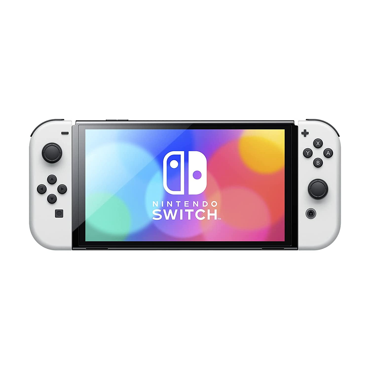 Nintendo Switch OLED White Joy-Con with Mightyskins Custom Console ...