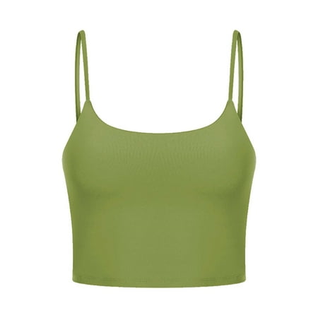 

Yubnlvae Women s Sports Bra Active Yoga Sports Bras Vest Style Sports Base Underwear