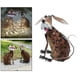 thumbnail image 3 of Lámpara con forma de animal perfecl luces de decoración de jardín con energía solar Estatua perro, 3 of 8