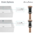 thumbnail image 2 of Swiss Madison Residential Pop Up Sink Drain 1.75 in Bronze, 2 of 3