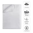 thumbnail image 3 of Juego Sábanas Solid Percale Polo One Liso 50% Algodón blanco Individual, 3 of 5