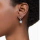 thumbnail image 5 of Pendientes Swarovski Chroma Drop con piedras transparentes facetadas, 5 of 5
