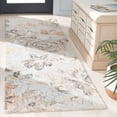 thumbnail image 2 of SAFAVIEH Blossom Theophania Floral Runner Rug, Gray/Blue, 2'3" x 8', 2 of 7