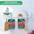 thumbnail image 4 of Yayeee Pot Holders Kitchen Heat Resistant with Pocket 7"x9.8" Cotton Oven Cooking Hot Pads, Christmas Poinsettia, 4 of 7