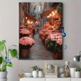 thumbnail image 4 of Qisvanset 12x16 Inch 2D Flat Framed Canvas Art, Doxology Vintage Flower Market Baptism Aesthetic Religious Wall Decor, 4 of 5
