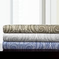 thumbnail image 2 of bed bath n more Incredibly Soft 4-Piece Paisley Sheet Set Grey King Modern & Contemporary, Casual, 2 of 5