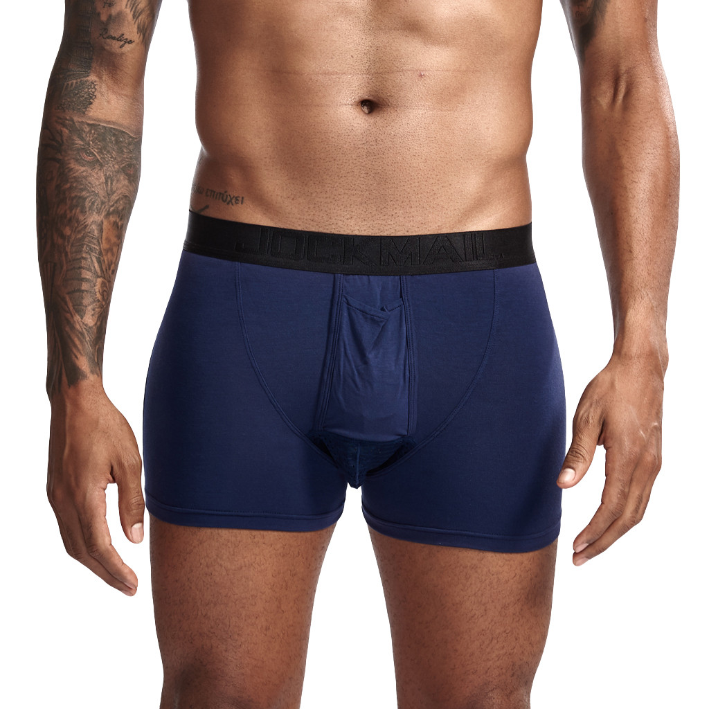 Men's Underpants Cotton Sweat Absorbing Breathable Underwear Comfort