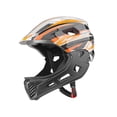 thumbnail image 1 of Casco de bicicleta para niños Casco de bicicleta para niños para ciclismo de equilibrio Montar Patines Gris y naranja, 1 of 7