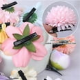 thumbnail image 2 of 21 Pack Artificial Flower Hair Clips Wedding Bridal Prom Party Hair Styling Headpiece Decoration for Women Kids - Style 4, 2 of 5