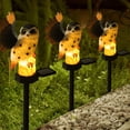 thumbnail image 6 of Harpi Solar Lights Outdoor Clearance, Solar Owl Garden Lights Decor, Owl Path LED Lights,Solar Animal Lights,Outdoor Solar Garden Stake Light,Garden Statue Solar Light for Yard Housewarming Gift, 6 of 8