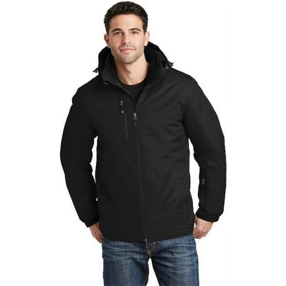 Port Authority J332 Vortex Waterproof 3-in-1 Jacket, Mens Coats and Jackets
