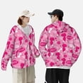 thumbnail image 4 of Saiise Poodle Dog Pattern Sun Protection Hoodie for Men and Women, Lightweight Quick-Dry Windproof with Hood and Zip-Small, 4 of 7