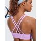 thumbnail image 3 of Sostén CRZ YOGA Naked Feeling con tirantes y copa acolchada, soporte medio, lila, 3 of 4