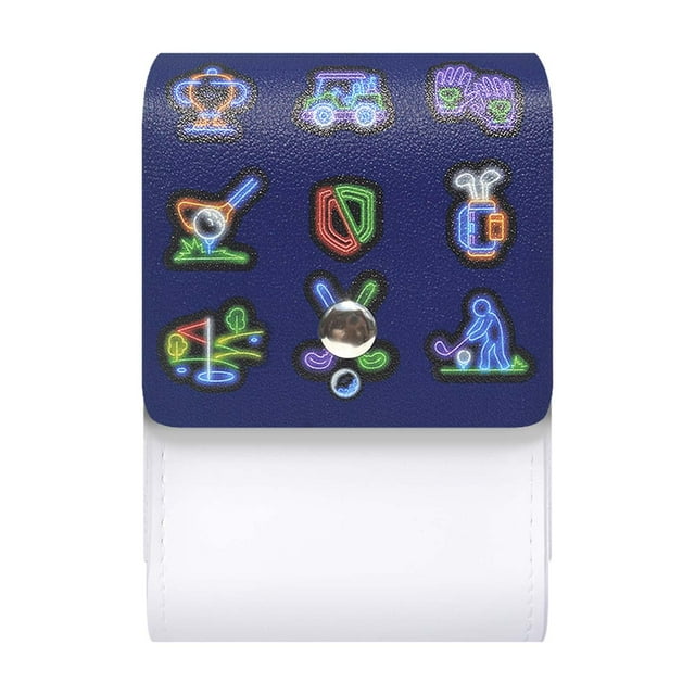 Punta de caja de telenovates de golf, deportes al aire libre Protector de marcas de choque Regalos resistentes para la bolsa de transporte de Golfers Azul oscuro