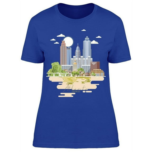 Georgia Usa Peach State T-Shirt Women -Image by Shutterstock, Female Medium