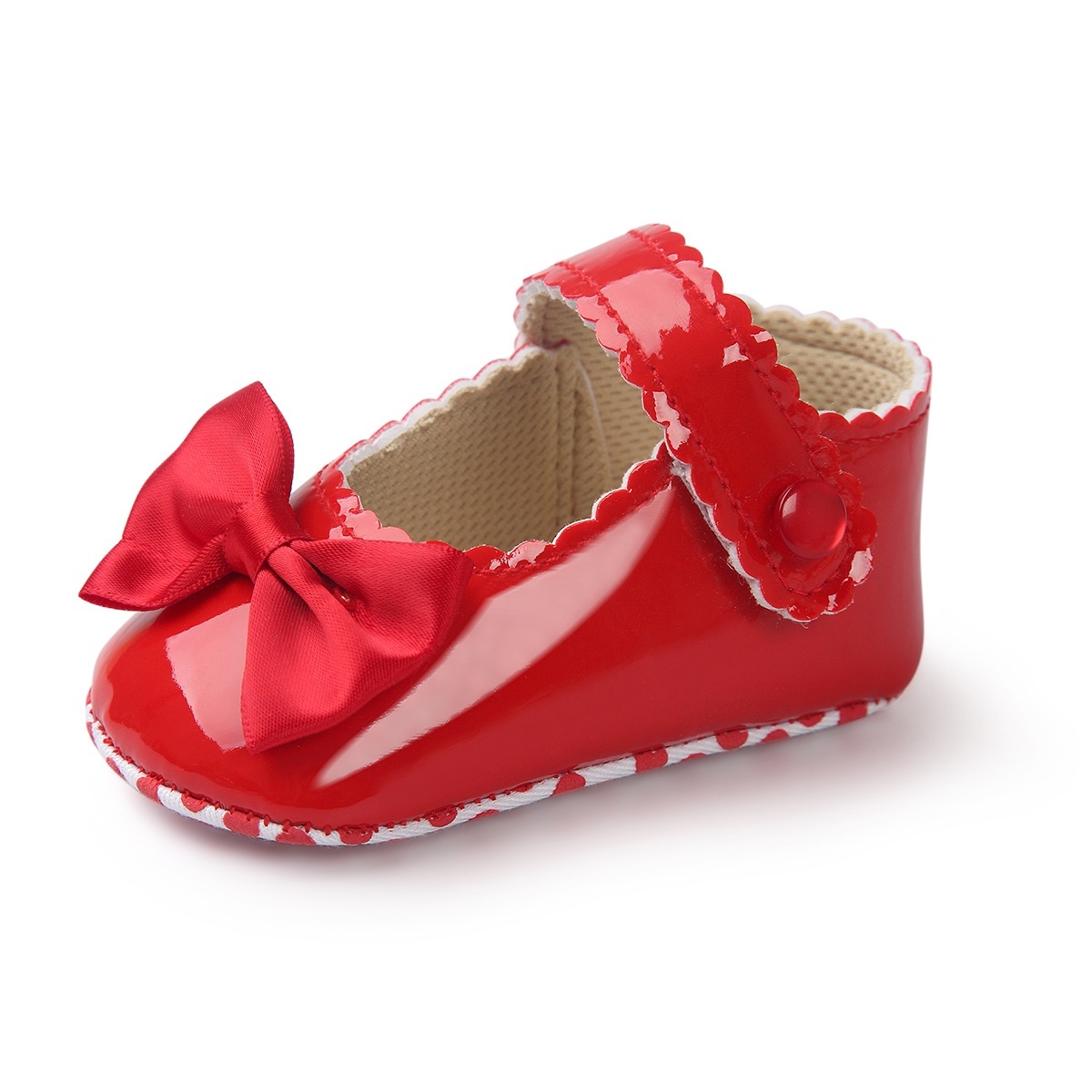 little girl red bottom shoes