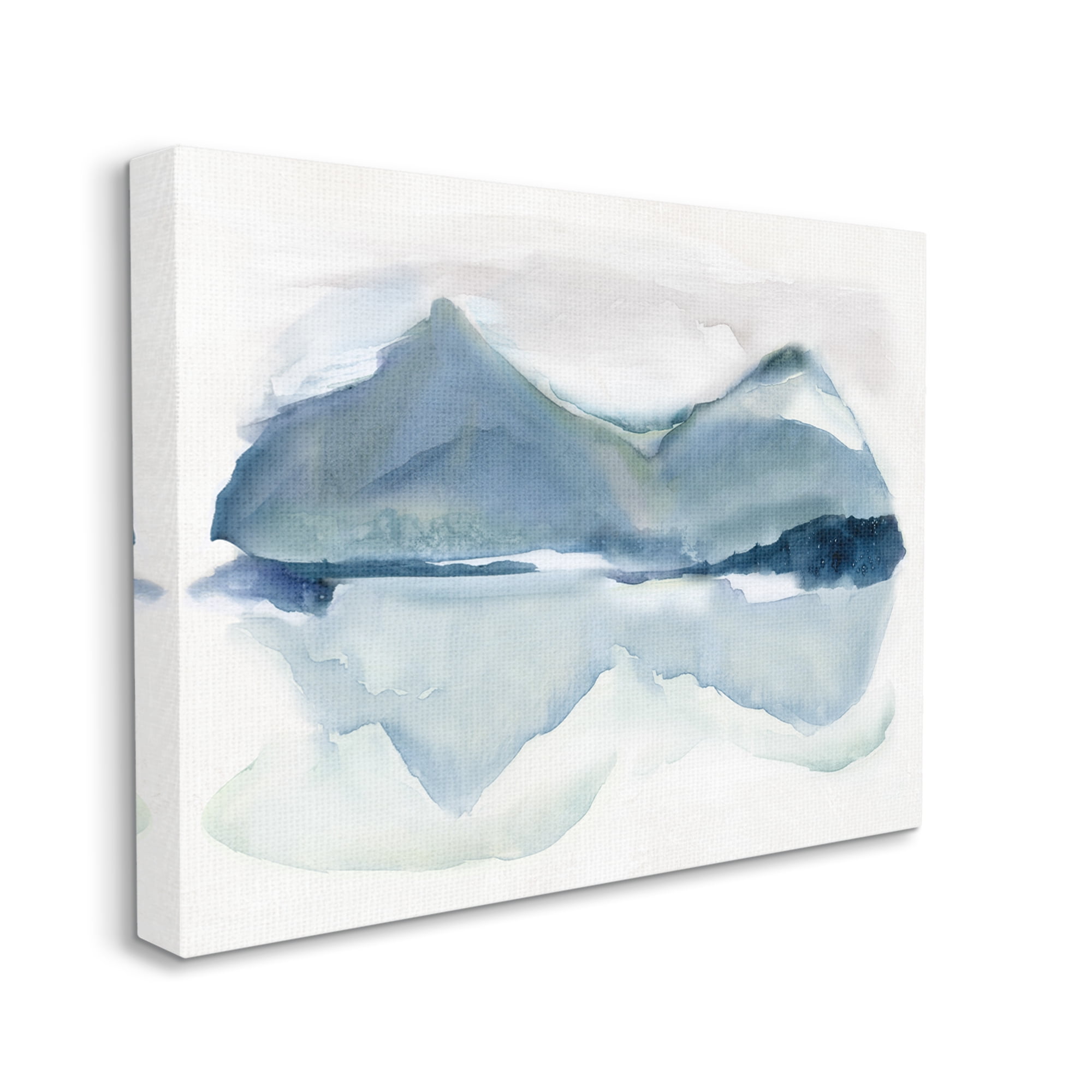 Stupell Industries Iceberg Mountain Water Glacier Reflection Abstract Landscape,48 x 36, Design by Carol Robinson