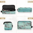 thumbnail image 5 of Hair Tool Organizer Bag with Heat Resistant Mat Removable Travel Storage Case for Hot Air Brushes Curling Irons Flowers and Butterflies Flying, 5 of 8
