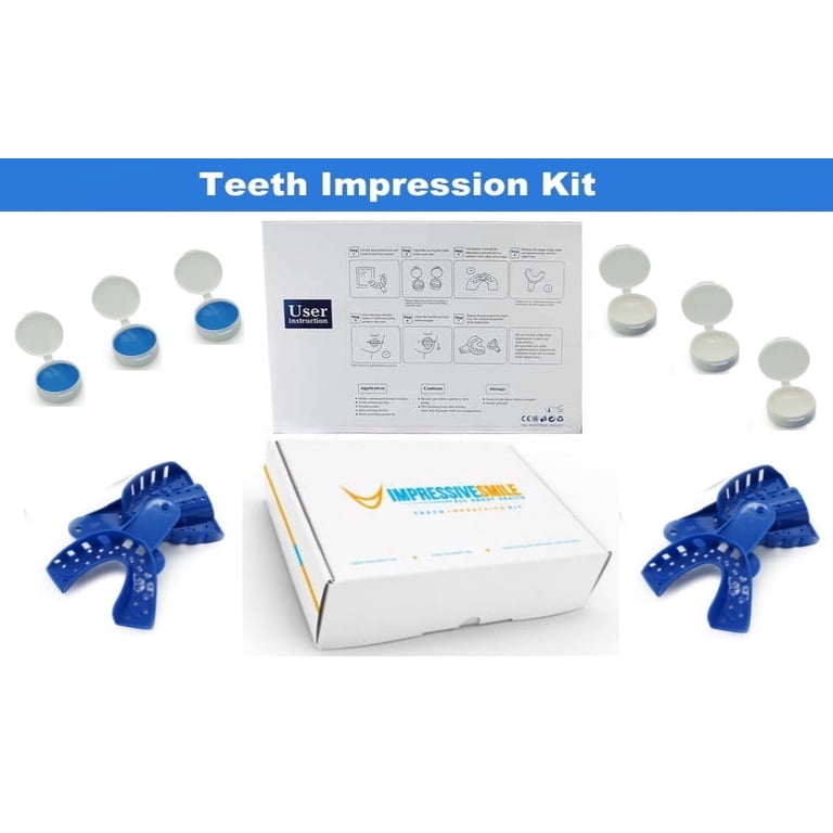 Dental Impression Mold Kit Home DIY All Included for Retainer