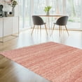 thumbnail image 2 of Linon Home Décor Verginia Berber Area Rug Collection, Red and Natural, 5.25' x 7.5', 2 of 5