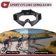 thumbnail image 3 of Gafas de montar en motocicleta Unique Bargains, gafas de ciclismo con lentes claros, marco negro y blanco, 3 of 6