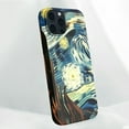 thumbnail image 3 of ONETECH Van Gogh -The Starry Night - Oil Painting Phone Cover Hard Case Compatible with iPhone 14 Pro Max, 3 of 5