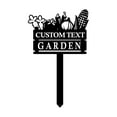 thumbnail image 4 of Custom Personalized Metal Garden Sign With Stakes,Custom Vegetables Garden Stake,Custom Garden Sign,Gift for Grandmother, 4 of 6