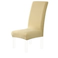 thumbnail image 1 of Dining Chair Cover Stretch Stool Slipcover Chair Seat Cover (M,Champagne Color), 1 of 9