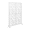 White | B, variant on Tcbosik 72"H x 45"W Metal Privacy Screen, Freestanding Decorative Privacy Fence, Room Divider & Privacy Panel for Deck, Porch, Garden, Backyard, Black
