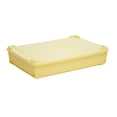thumbnail image 2 of Caja para fermentar masa de pizza con tapa. Caja para fermentar pan. Almacenamiento versátil de masa. Amarillo medio, 2 of 9