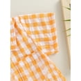 thumbnail image 6 of Bagilaanoe 2pcs Toddler Baby Boy Short Pants Set Plaid Short Sleeve Shirts Tops + Shorts 6M 12M 18M 24M 3T 4T Kids Casual Summer Outfits, 6 of 8