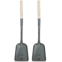 PTOOTP 2Pcs Household Fireplace Shovel in Assorted Colors for Home Use Long Handle 11.8x4.7in
