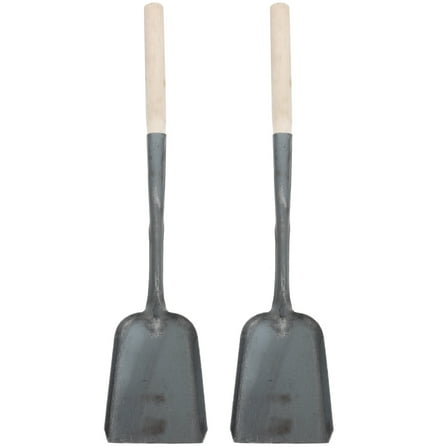 2 Pcs Outdoor Fireplace Ash Shovel Soot Easy to Clean