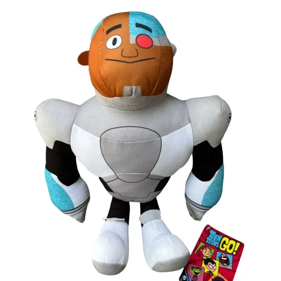 Cyborg Plush Toy 13 inch Teen Titans Go Character