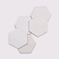 thumbnail image 3 of Bedrosians Celine Hexagon Matte Porcelain Tile 4 x 5, White (4.74 sq. ft./Case), 3 of 4