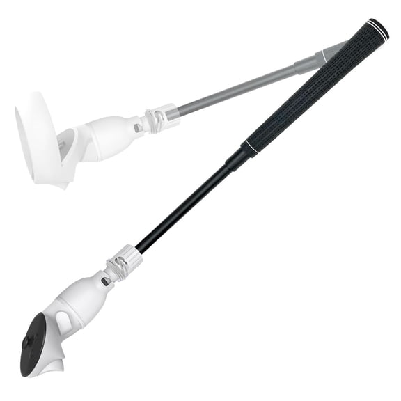 VR Golf Club Attachment Compatible with Meta Quest 3/3s Keeping Track, Stainless Steel, for Golf Gamepad Grips to Enhance Immersive VR Gaming Experiences, (Right Controller Only)